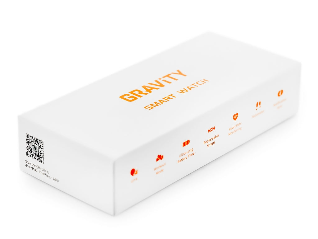 Smartwatch Damski GRAVITY GT28-8 Pasek + Bransoleta Różowe złoto Granatowy