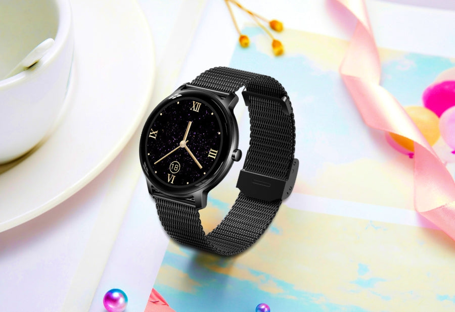 Smartwatch Damski RUBICON RNBE66 Black SMARUB124