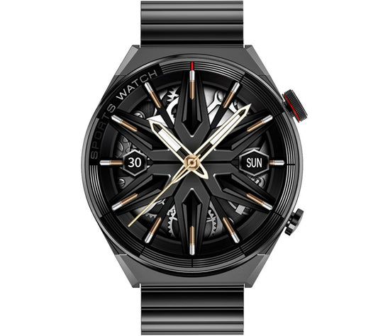 Smartwatch Rubicon RNCE99 Black Metal + Silicon SMARUB194