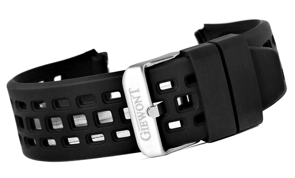 Pasek do Smartwatch GIEWONT GW440 GWP440-1 - Silikon Black