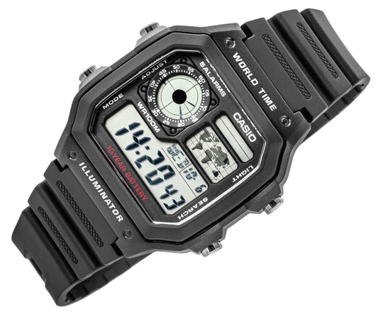 Zegarek Męski CASIO AE-1200WH-1AVEF + BOX