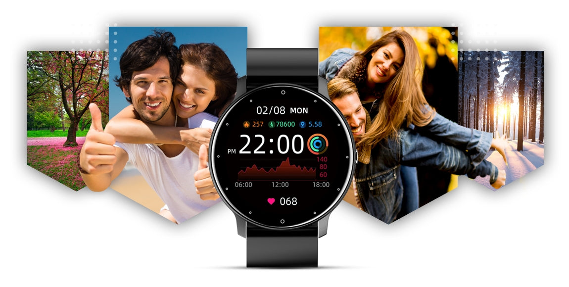 Smartwatch GIEWONT Czarny GW120-2 Pro
