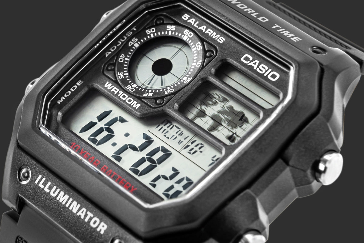 Zegarek Męski CASIO AE-1200WH-1AVEF + BOX