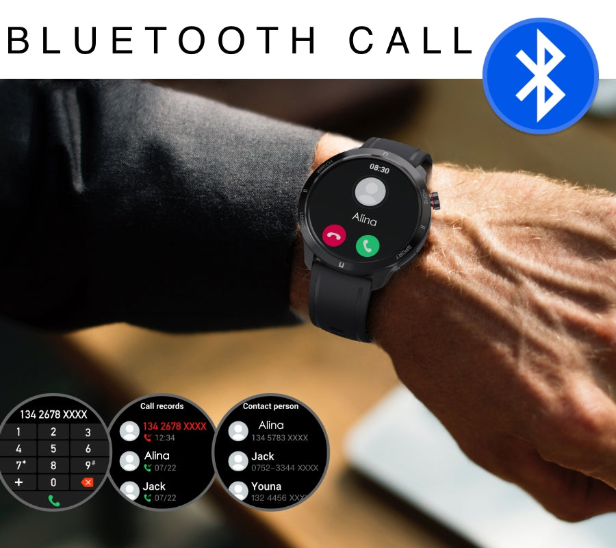 Smartwatch RUBICON RNCF14 Silver/White SMARUB252