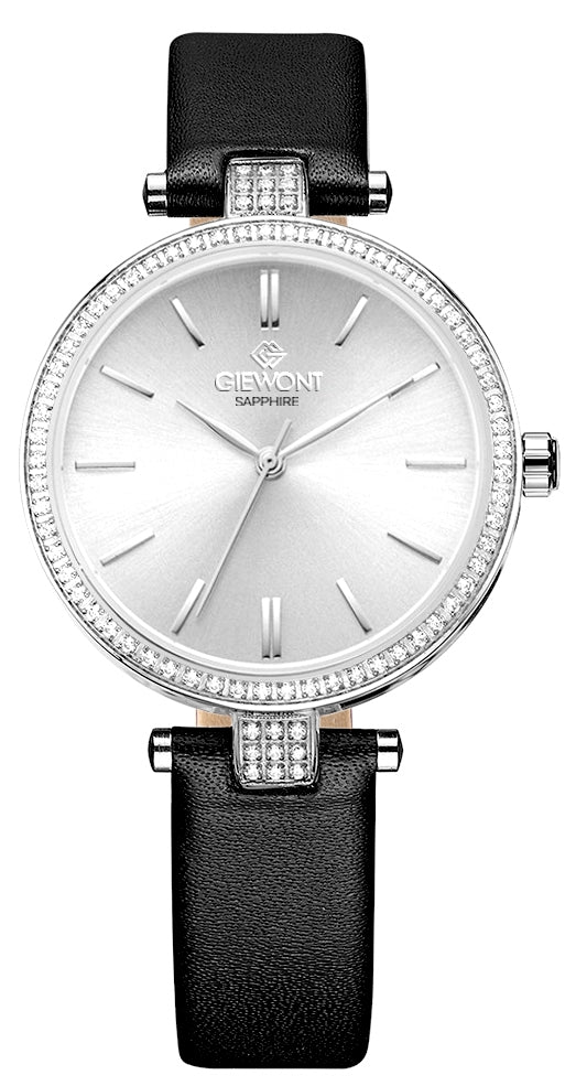 Zegarek Damski Giewont Sapphire Srebrny GW9890-A1