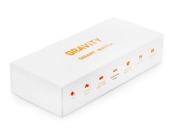 Smartwatch Gravity Granatowo Czarny 2 Paski GT17-9