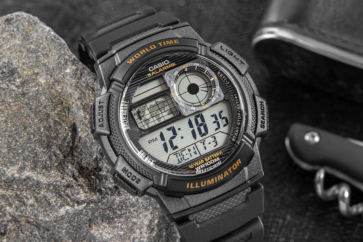 Zegarek Męski CASIO AE-1000W-1AVDF + BOX