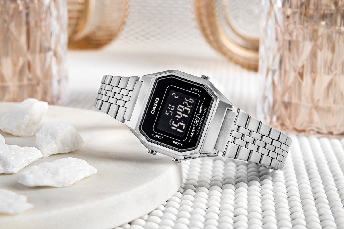 Zegarek Damski CASIO Vintage LA680WA-1BDF + BOX