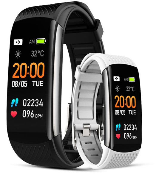 Smartwatch GIEWONT Czarno Biały 2 Paski GW200-2
