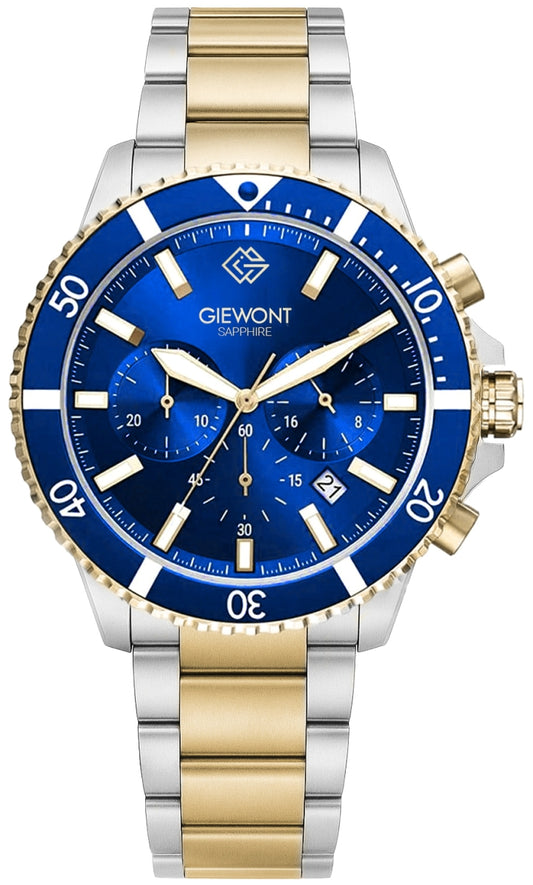 Zegarek Męski Giewont Chronograph Sapphire Multikolor GW3970-B5