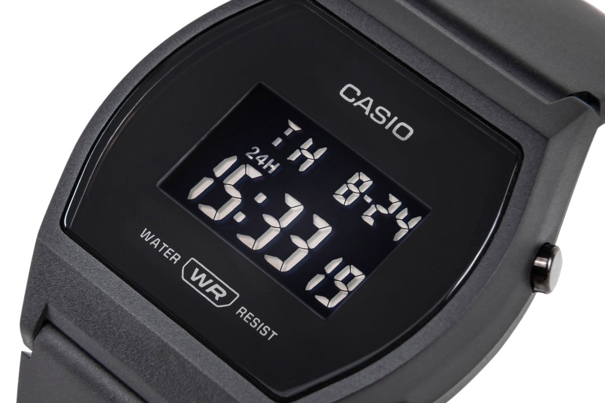 Zegarek Damski CASIO LW-204-1BEF Czarny Unisex + BOX