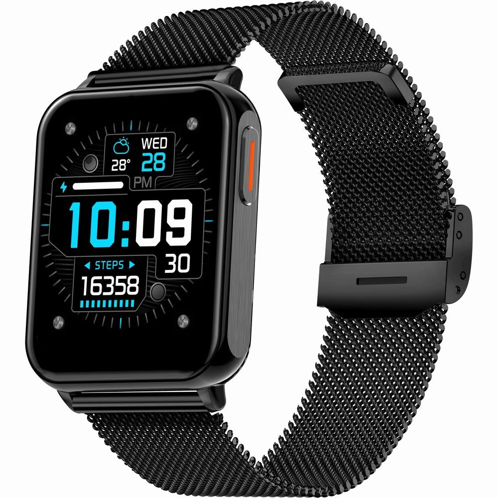 Smartwatch Gravity Granatowo Czarny 2 Paski GT17-9