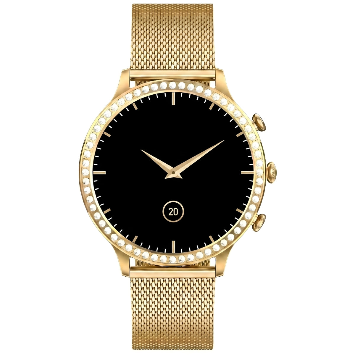 Smartwatch Gravity Złoty Pasek i Bransoleta GT5-2