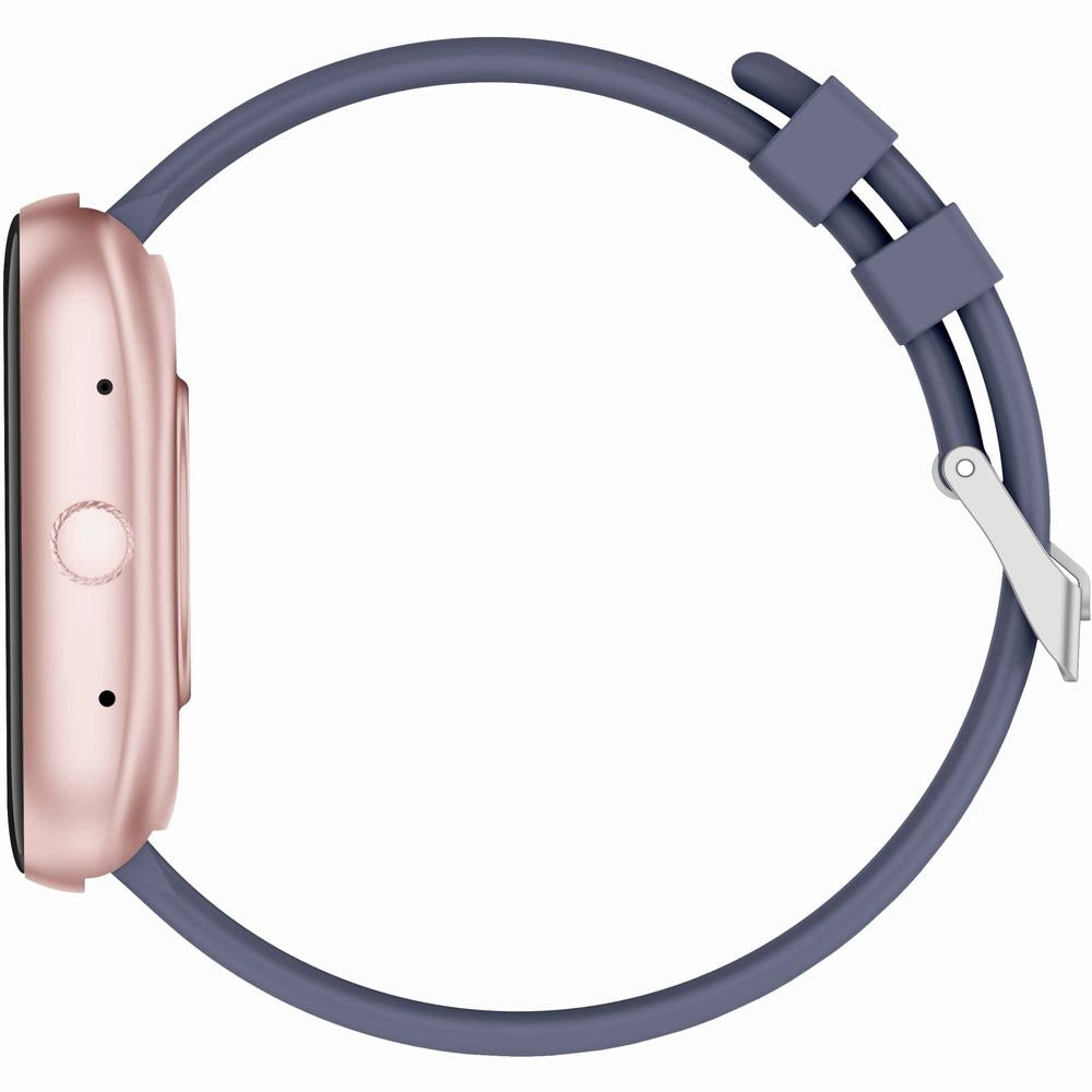 Smartwatch Damski GRAVITY GT18-3 Różowy Pasek Silikonowy + Granatowy Pasek