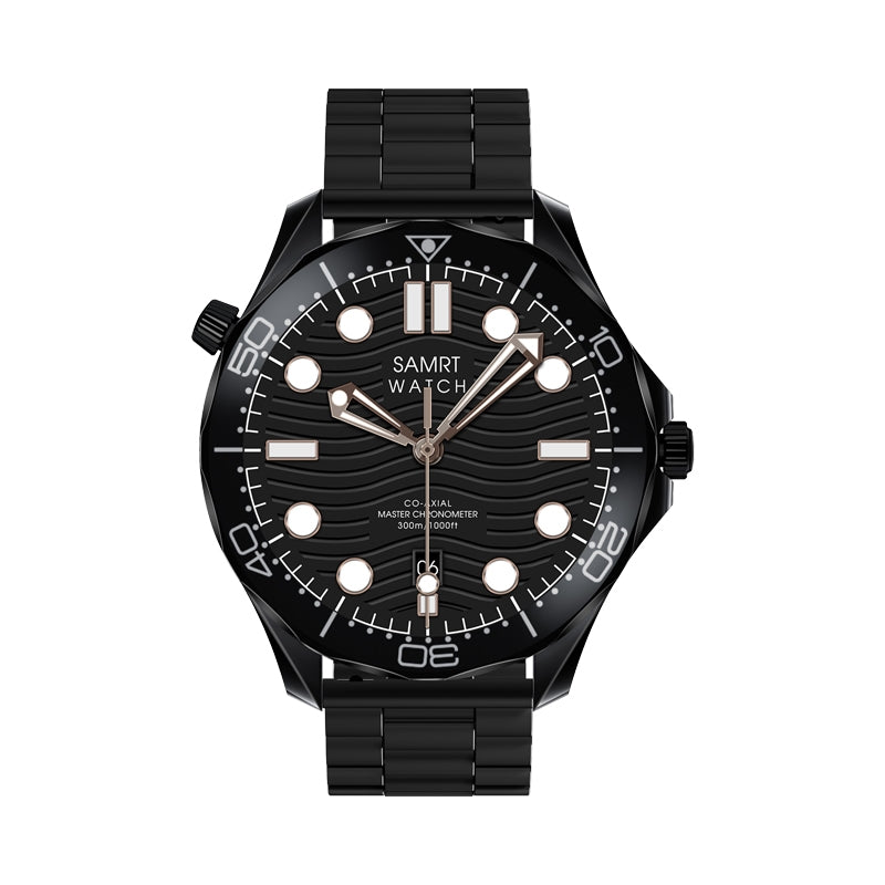 Smartwatch VELTORI VT150-1 Czarny Pasek Silikonowy + Czarna Bransoleta