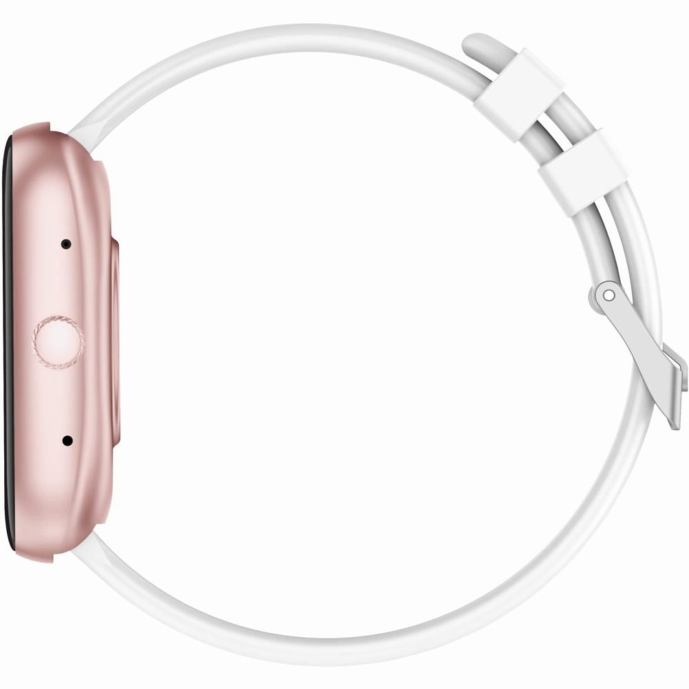 Smartwatch Damski GRAVITY GT18-2 Różowy Pasek Silikonowy + Biały Pasek