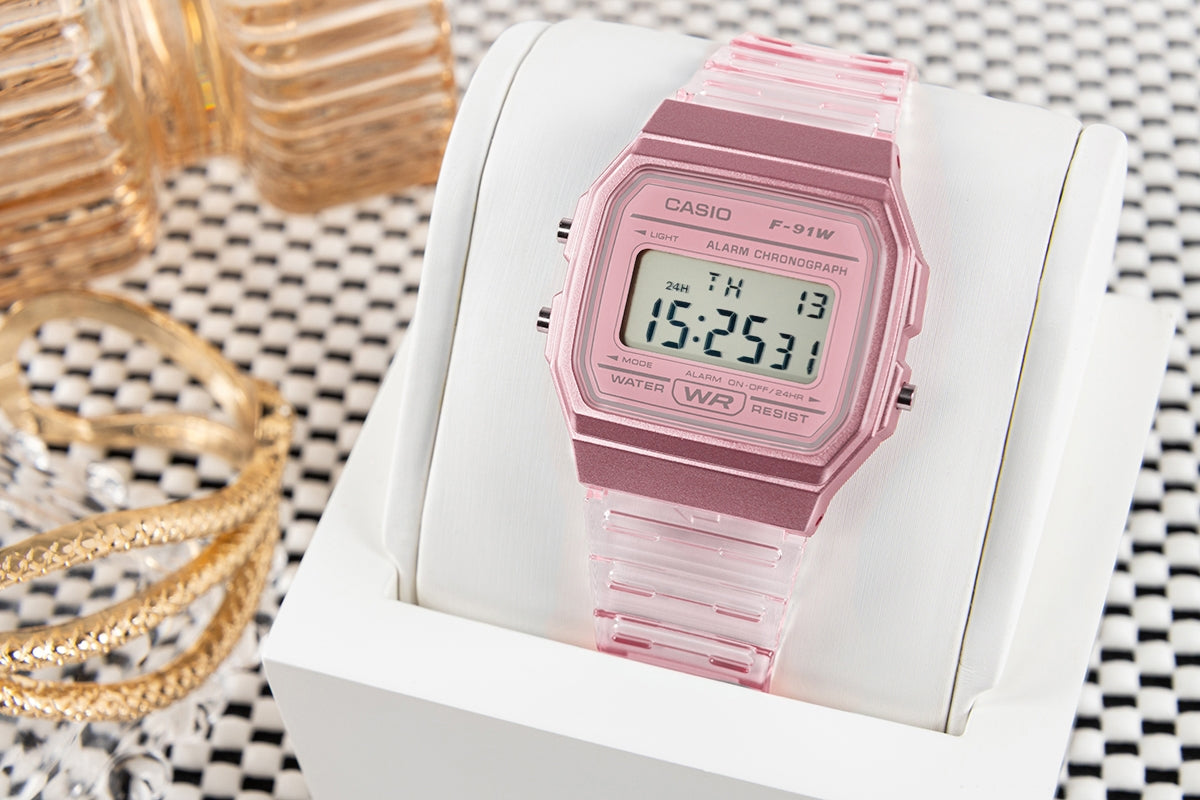 Zegarek Damski CASIO F-91WS-4EF