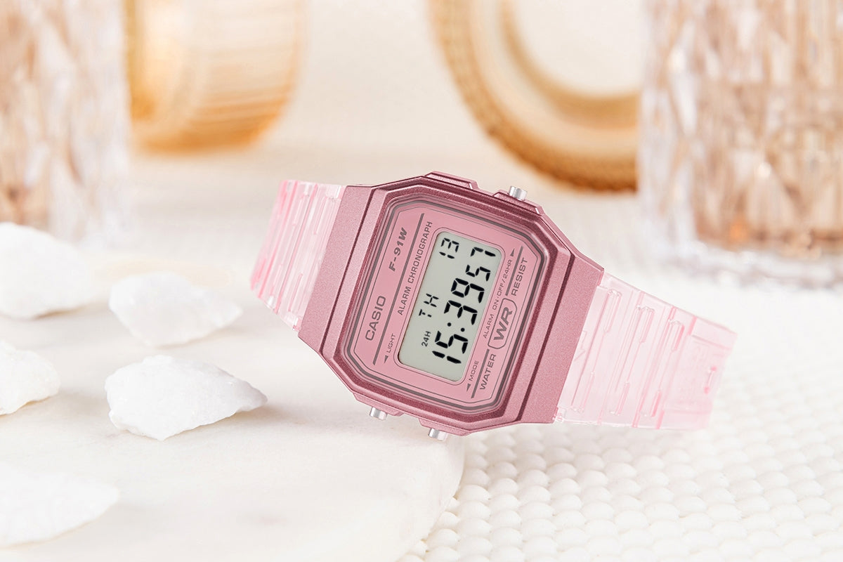 Zegarek Damski CASIO F-91WS-4EF
