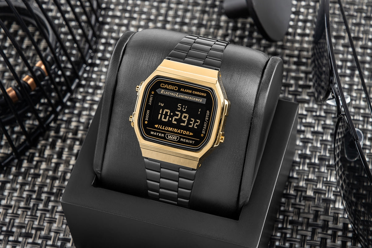 Zegarek Męski CASIO Vintage A168WEGB-1BEF + BOX