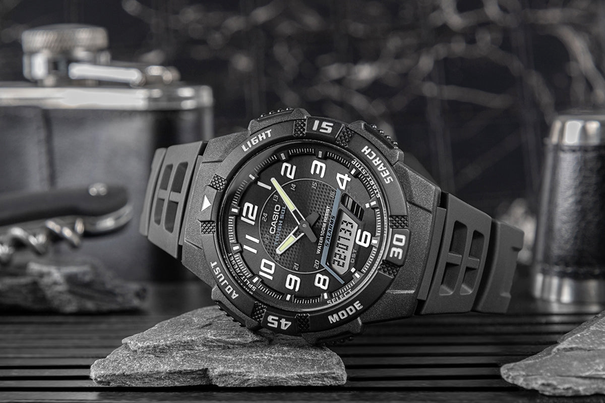 Zegarek CASIO AQ-S800W-1BVEF SOLAR + BOX