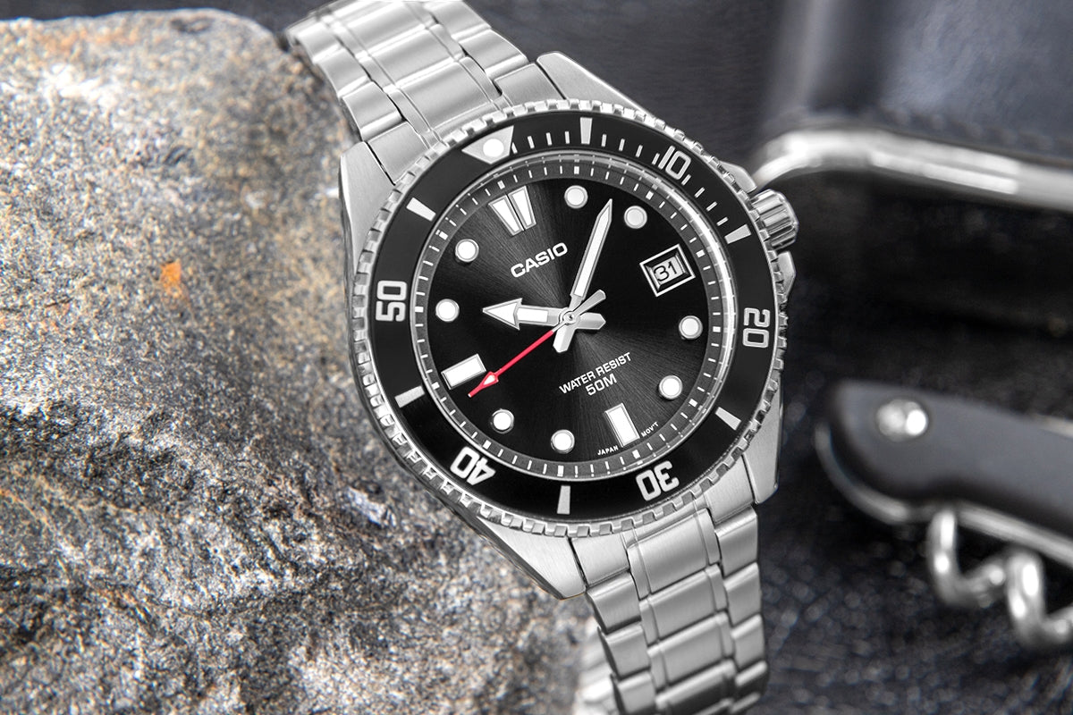 Zegarek Męski CASIO MDV-10D-1A1VEF + BOX