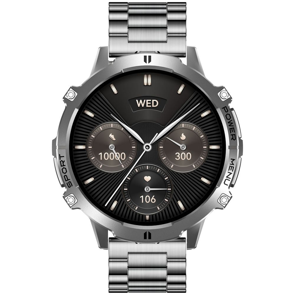Smartwatch Gravity Grafitowy Pasek + Bransoleta GT42-3