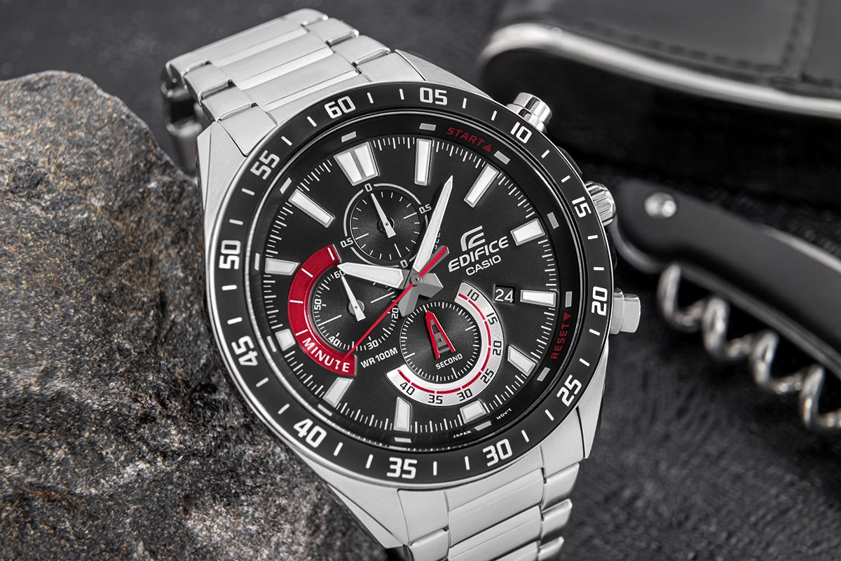 Zegarek Męski CASIO EDIFICE EFV-620D-1A4VUEF + BOX