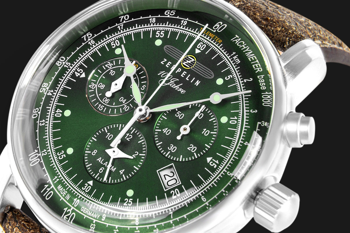 Zegarek Męski ZEPPELIN 100 Jahre Chronograph 8680-4 + BOX