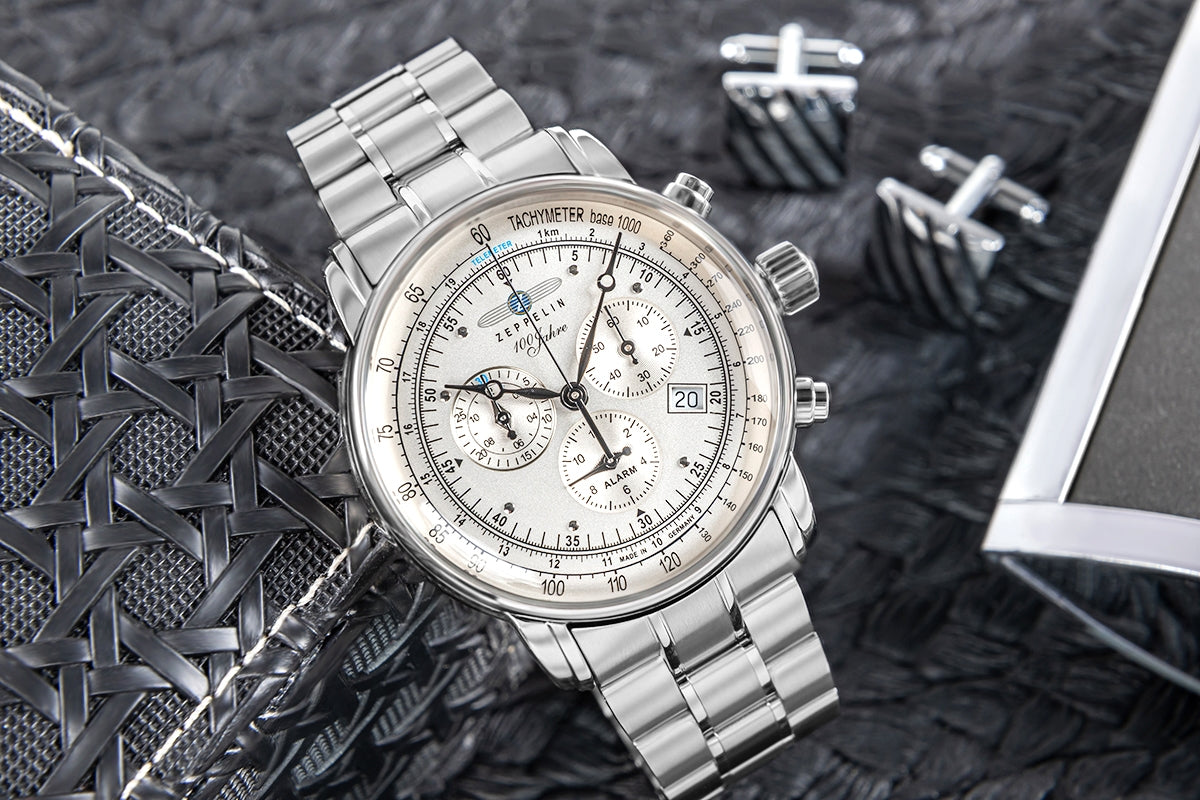Zegarek Męski ZEPPELIN 100 Jahre Chronograph 7680MB-1 + BOX