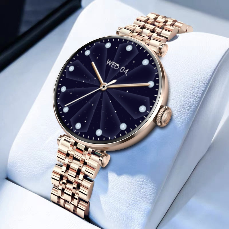 Smartwatch Gravity Różowe Złoto-srebrny Różowy 2 Paski GT26-4