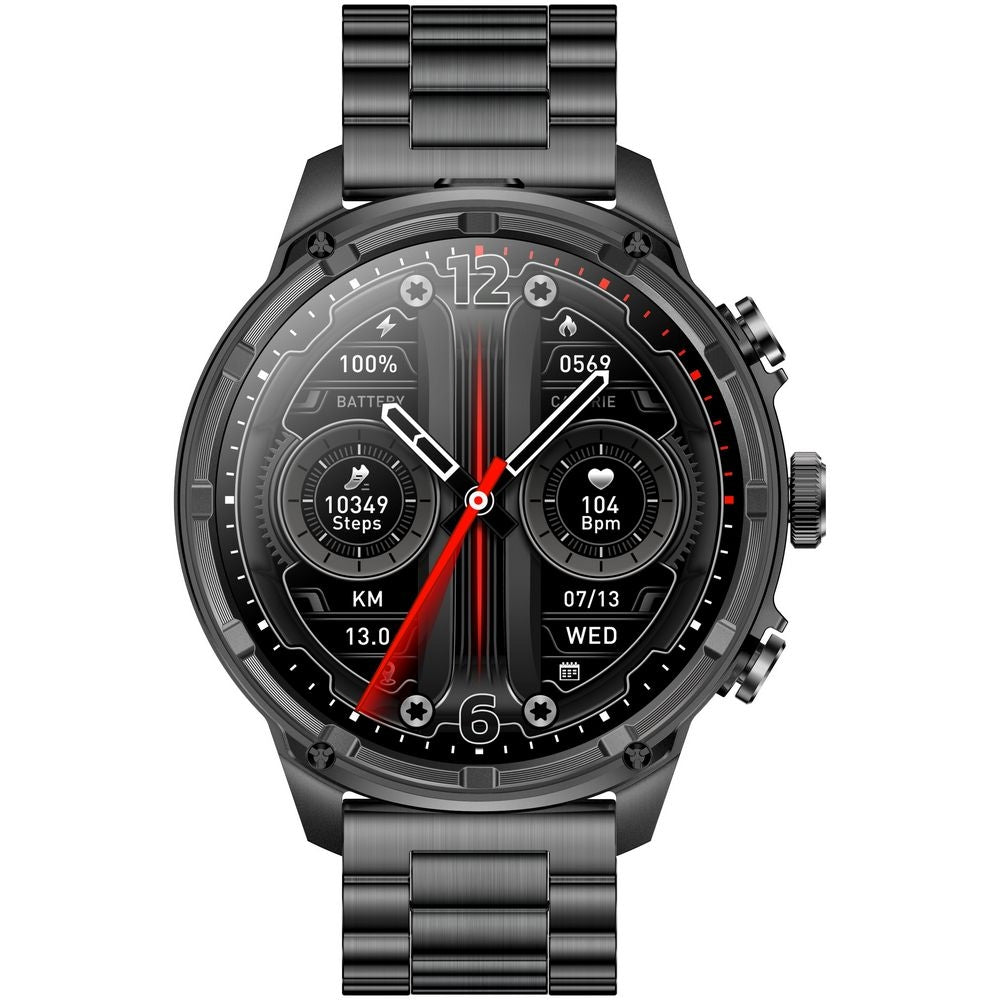 Smartwatch Gravity Czarny Pasek + Bransoleta GT41-2