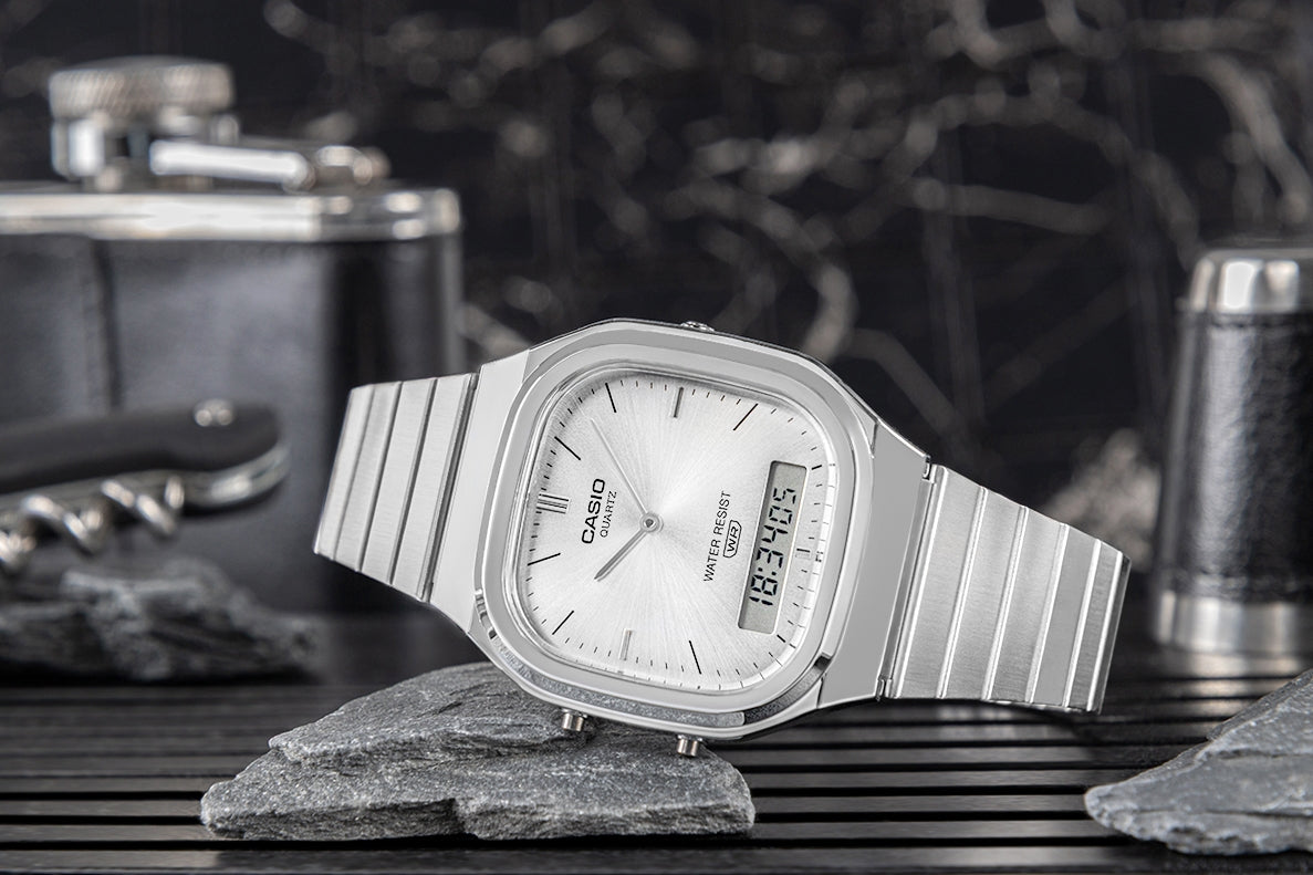 Zegarek Męski CASIO VINTAGE AQ-240E-7AEF + BOX