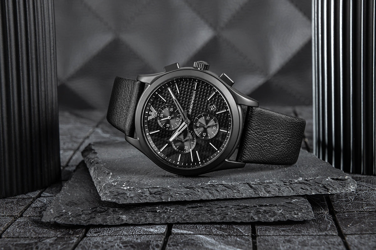 Zegarek Męski + Bransoleta EMPORIO ARMANI Paolo AR80070SET + BOX