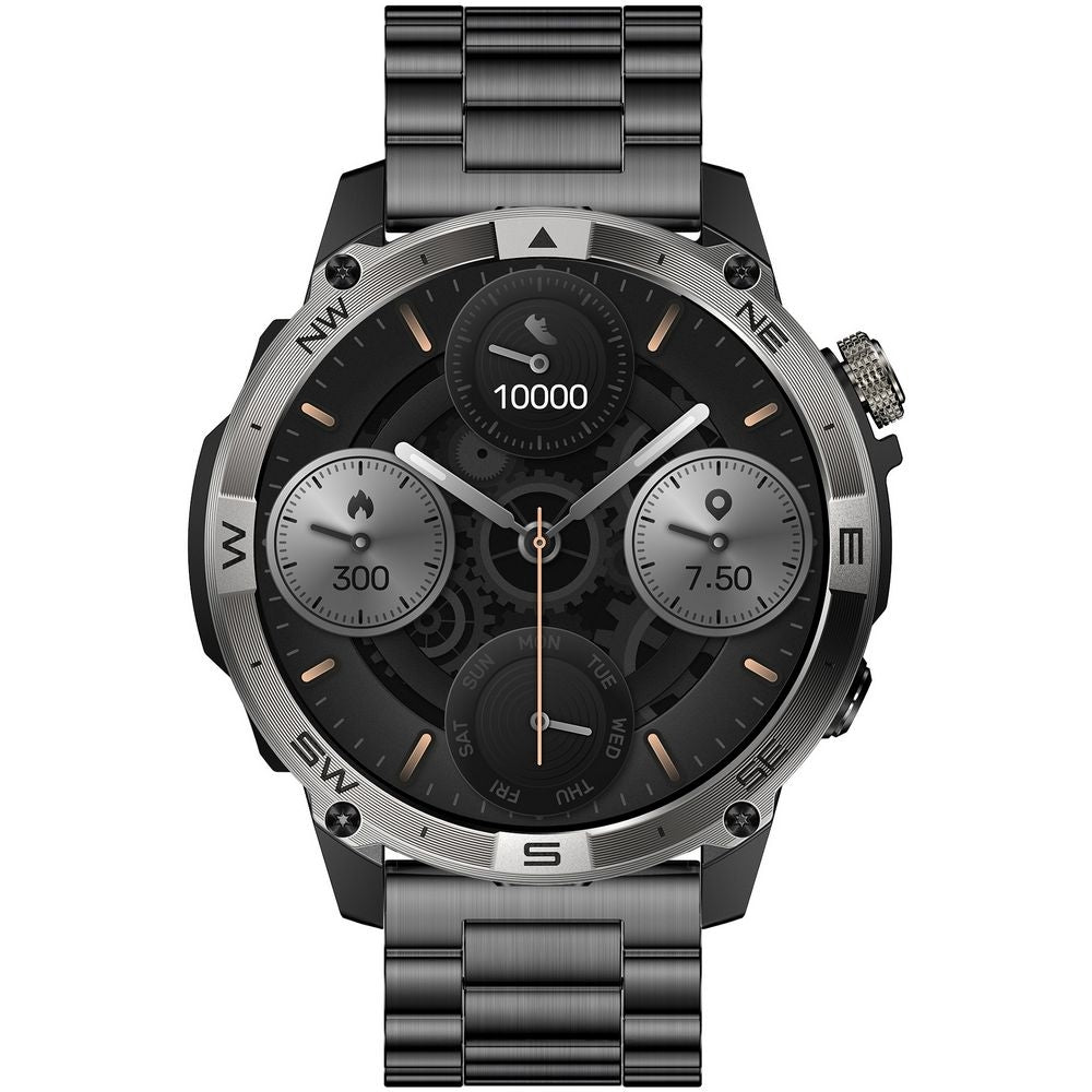 Smartwatch Gravity Czarny Pasek + Bransoleta GT46-4