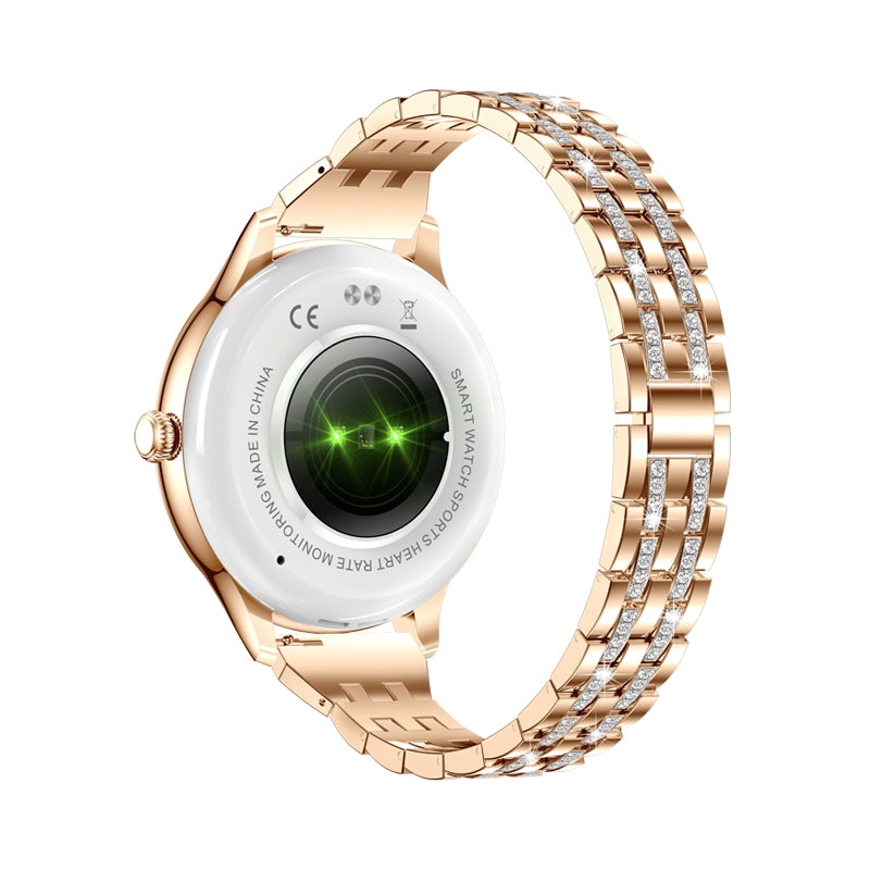 Smartwatch Damski VELTORI VT350-1 Bransoleta Różowe Złoto