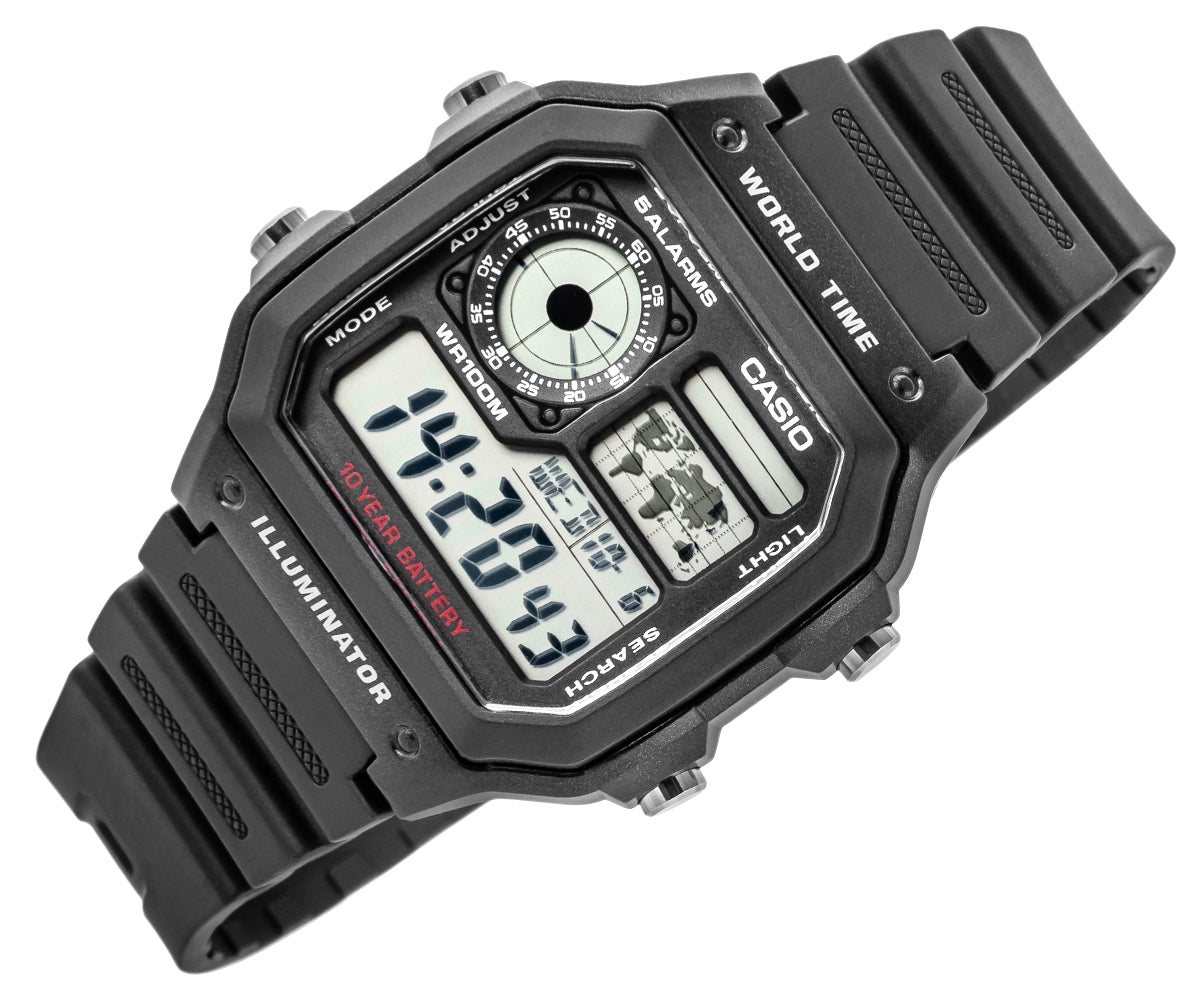 Zegarek Męski CASIO AE-1200WH-1AVEF + BOX
