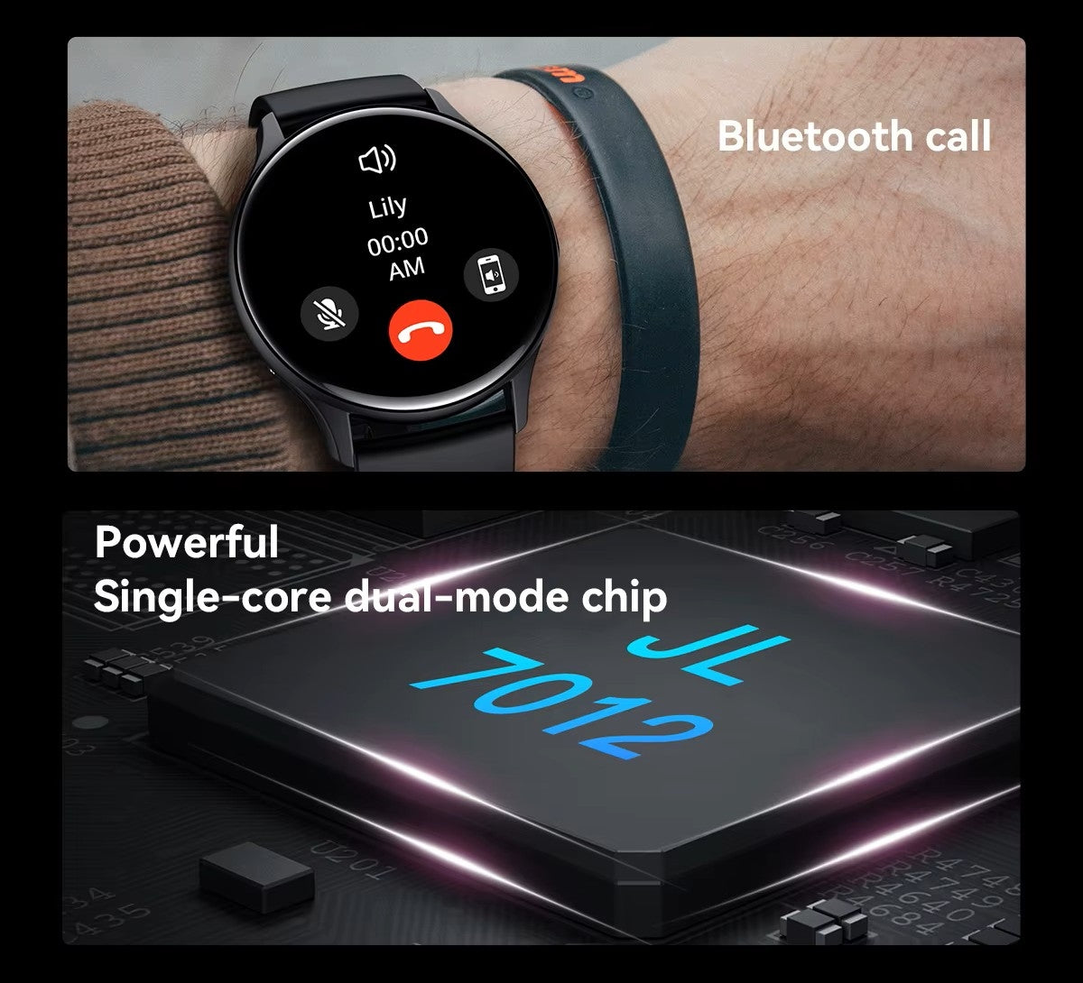 Smartwatch RUBICON RNCF11 Black SMARUB240